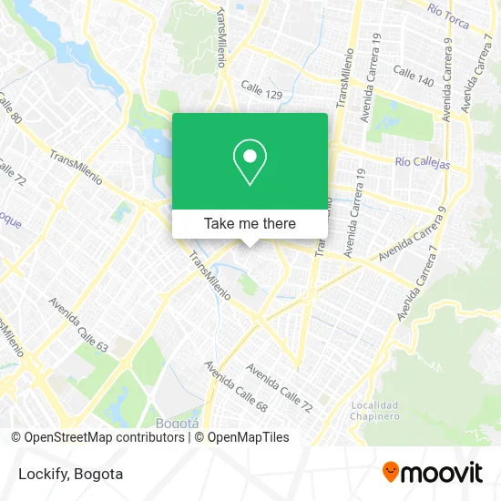 Lockify map