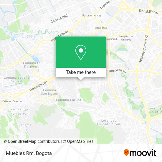 Muebles Rm map