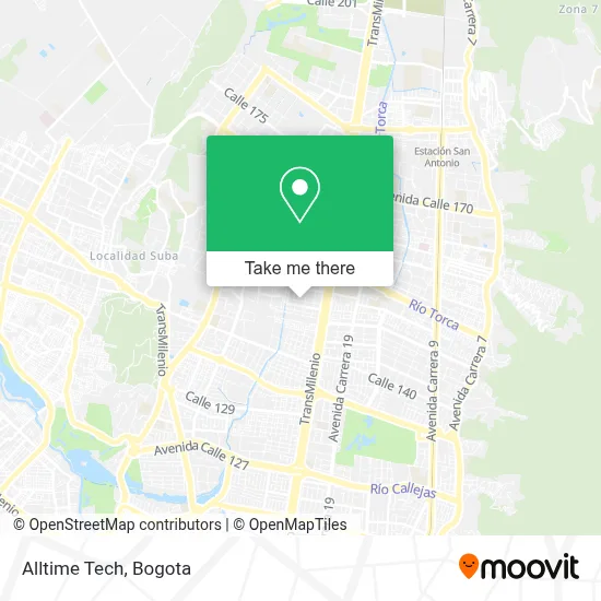 Alltime Tech map