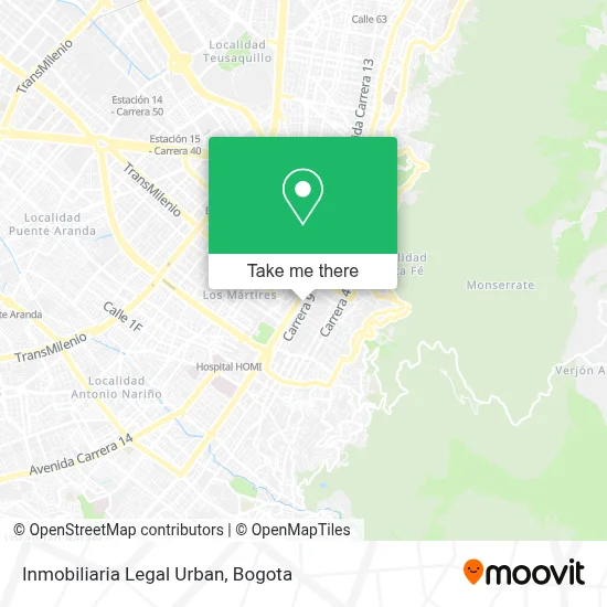 Inmobiliaria Legal Urban map