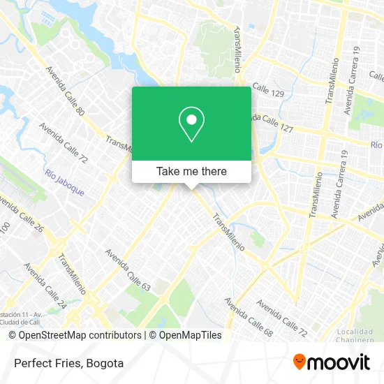 Perfect Fries map