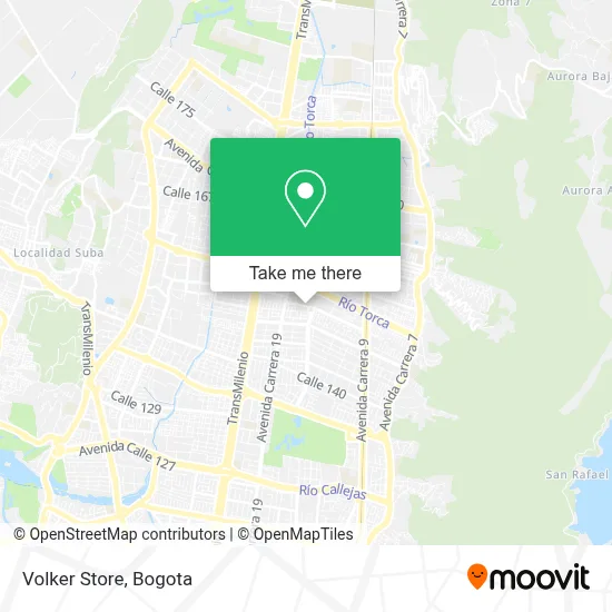 Volker Store map