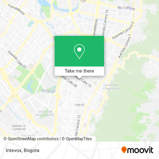 Intevox map