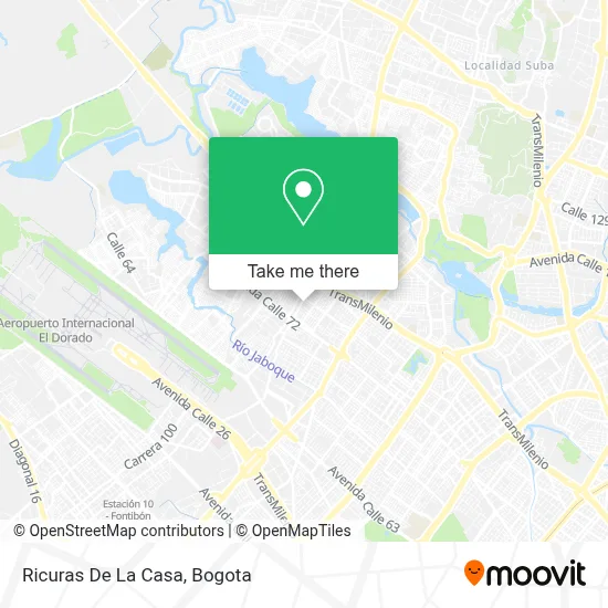 Ricuras De La Casa map
