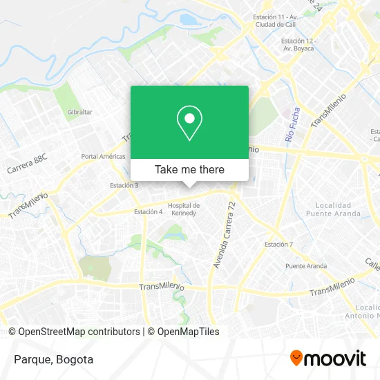Parque map
