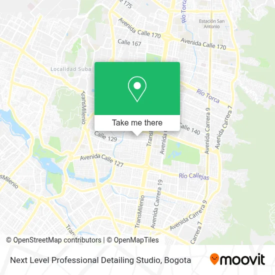 Next Level Professional Detailing Studio map