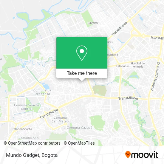 Mundo Gadget map