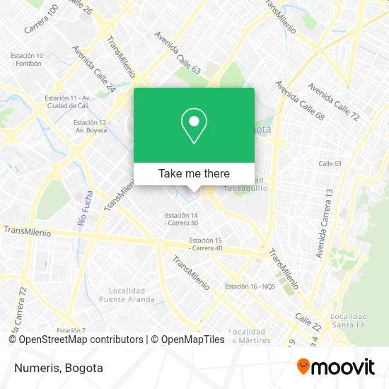 Numeris map