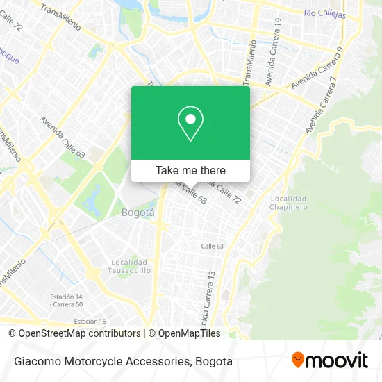 Giacomo Motorcycle Accessories map