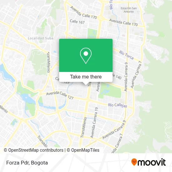 Forza Pdr map
