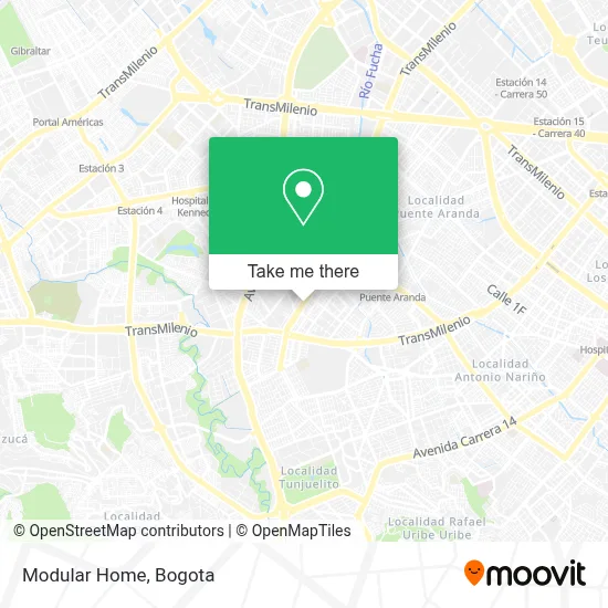 Modular Home map
