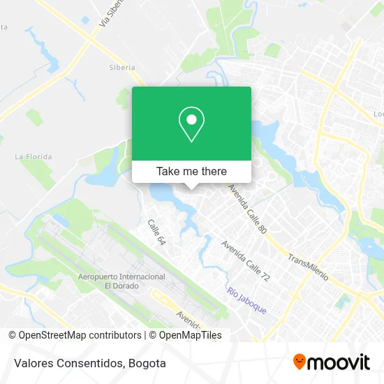 Valores Consentidos map