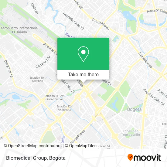 Biomedical Group map