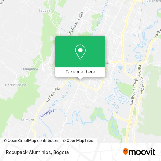 Recupack Aluminios map