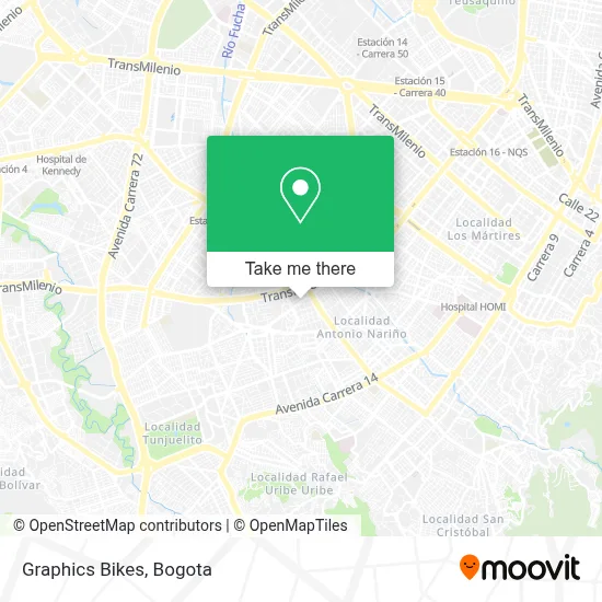 Graphics Bikes map