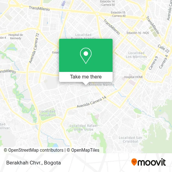 Berakhah Chvr. map