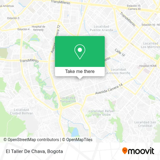 El Taller De Chava map