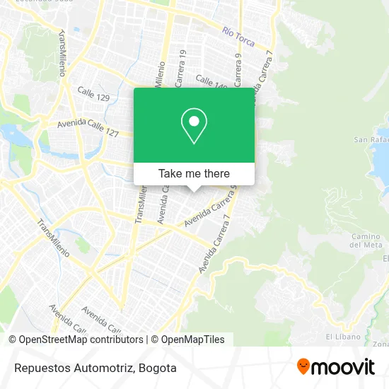 Repuestos Automotriz map