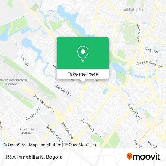 R&A Inmobiliaria map