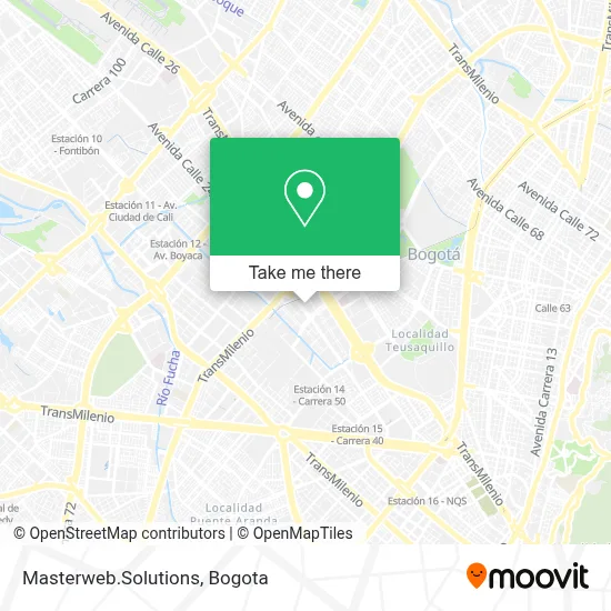 Masterweb.Solutions map