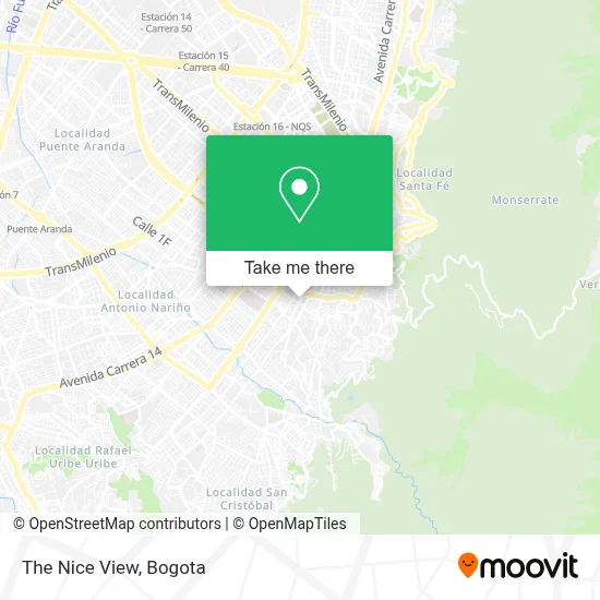 The Nice View map