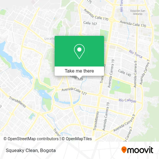 Squeaky Clean map
