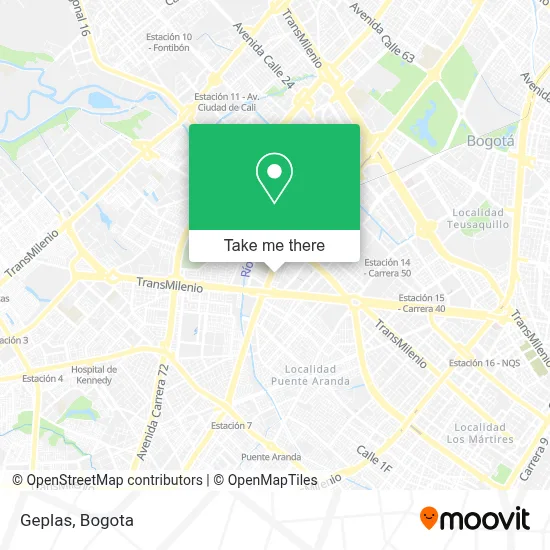 Geplas map