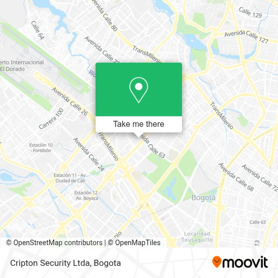 Cripton Security Ltda map