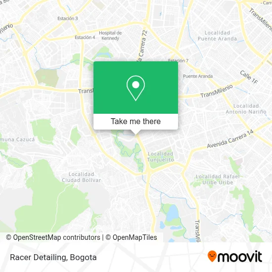 Racer Detailing map
