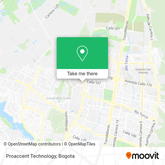 Proaccent Technology map