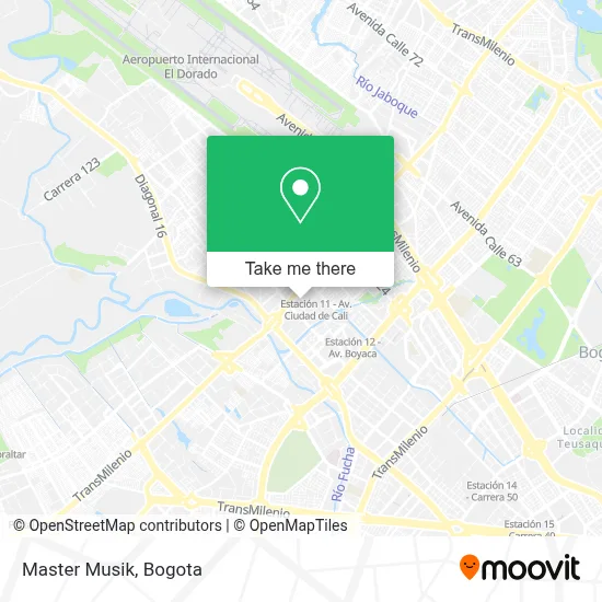 Master Musik map