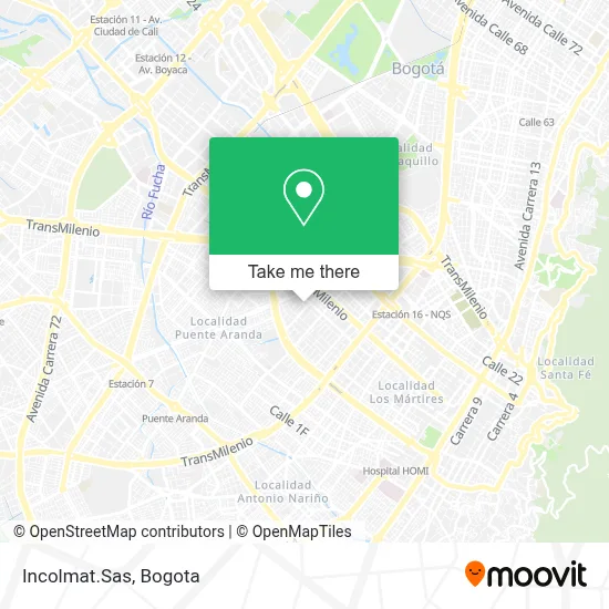 Incolmat.Sas map