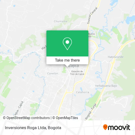 Inversiones Roga Ltda map