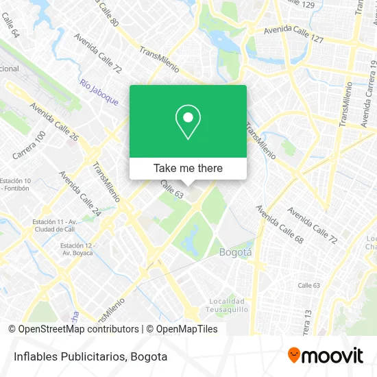 Inflables Publicitarios map