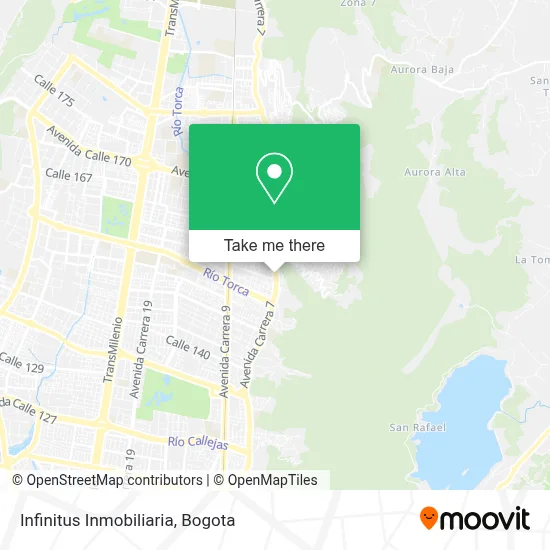 Infinitus Inmobiliaria map