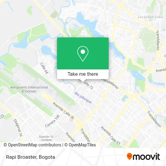 Mapa de Rapi Broaster