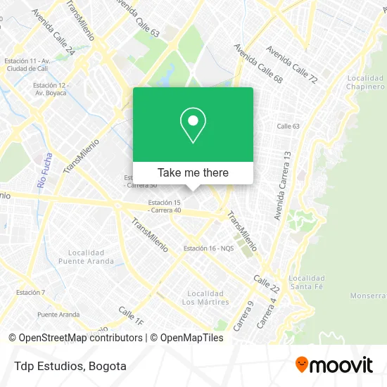 Tdp Estudios map