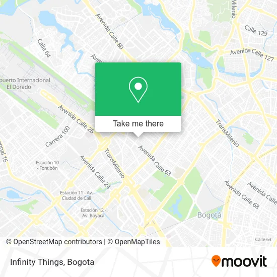 Infinity Things map