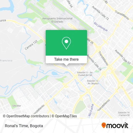 Mapa de Ronal's Time