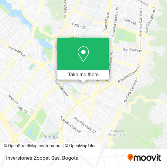 Inversiones Zoopet Sas map