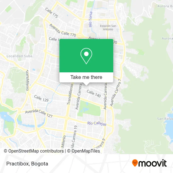 Practibox map