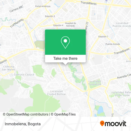Inmobelena map