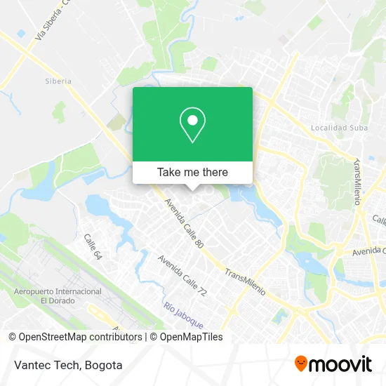 Vantec Tech map