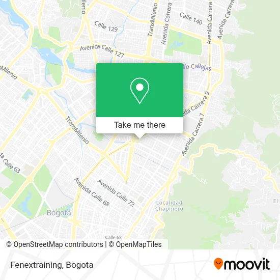 Fenextraining map