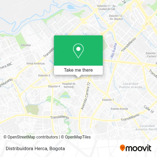 Distribuidora Herca map
