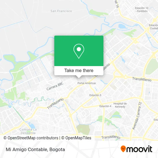 Mi Amigo Contable map
