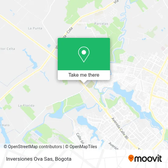 Inversiones Ova Sas map