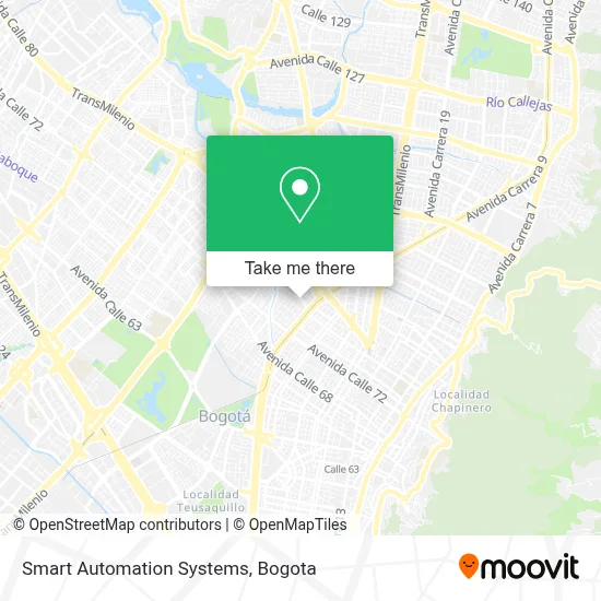 Smart Automation Systems map
