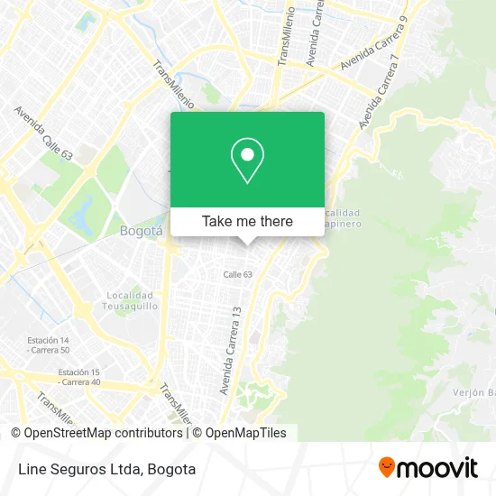 Line Seguros Ltda map