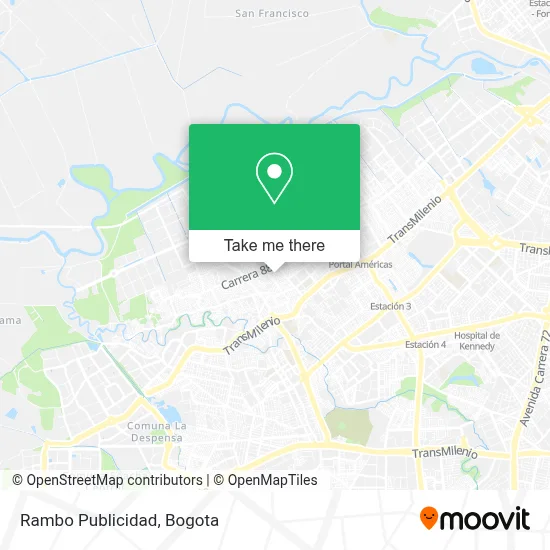 Rambo Publicidad map